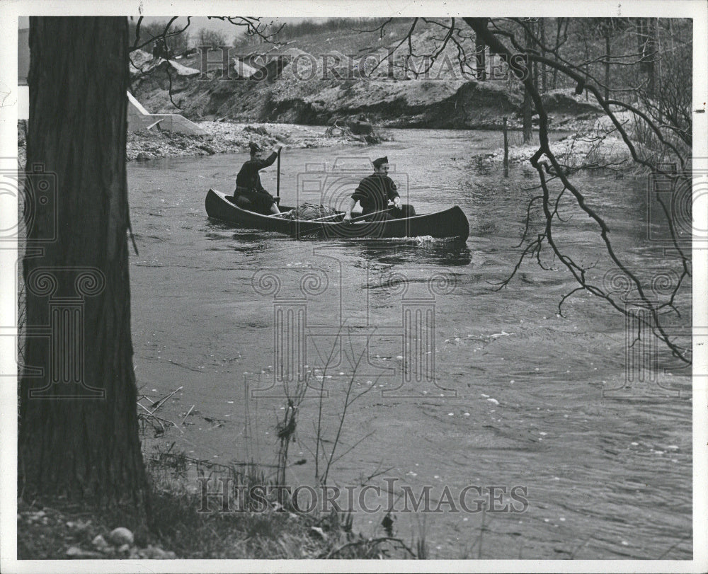 1940 Michigan Park Huron River Bill Primm - Historic Images