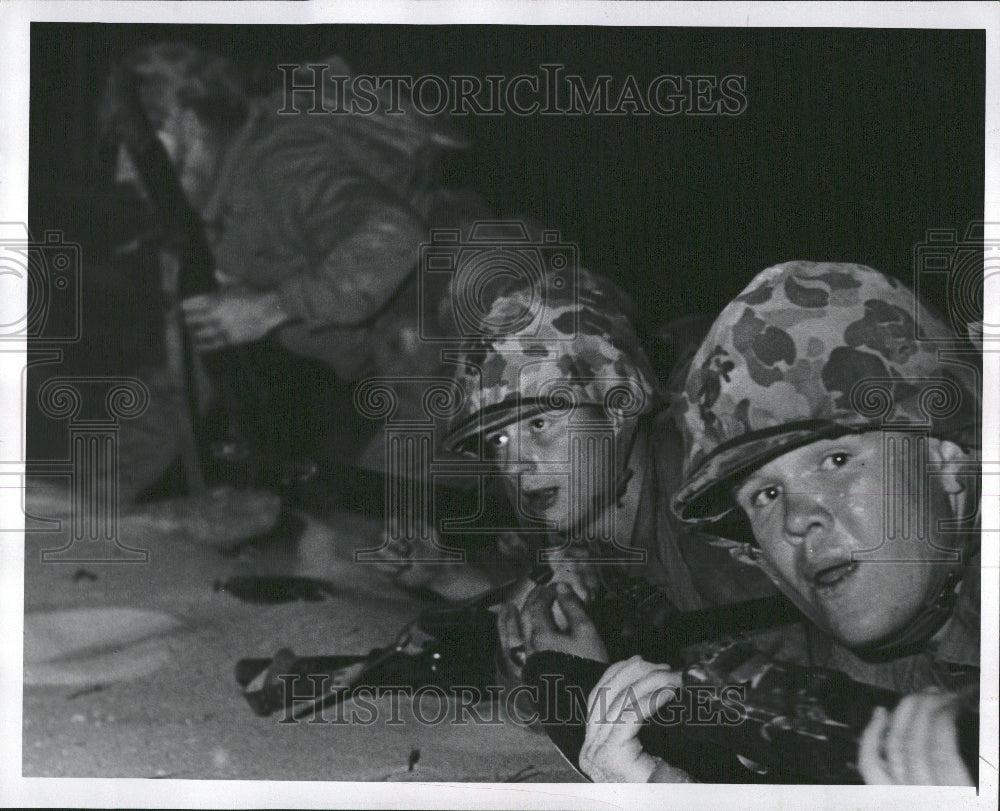 1953 Waiting for orders. - Historic Images