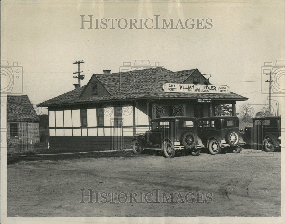 1933 William J. Fiedler Real Estate - Historic Images