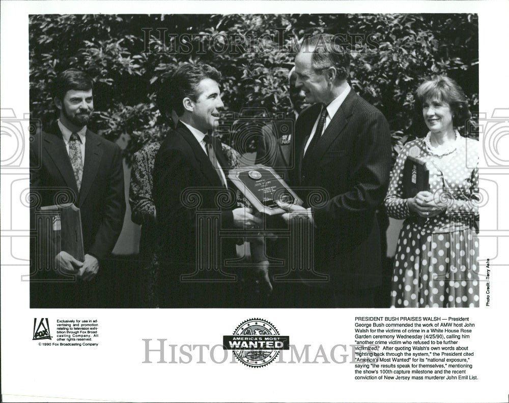 1990 John Walsh Television Host - Historic Images