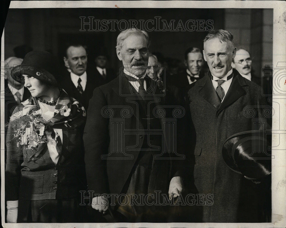 1929 J Ramsey McDonald Daughter Stimson - Historic Images