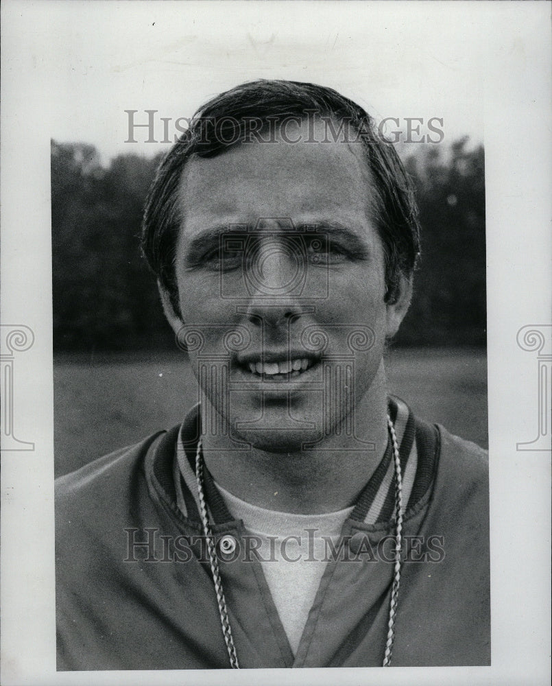 1977 Troy Football Coach John Walter - Historic Images