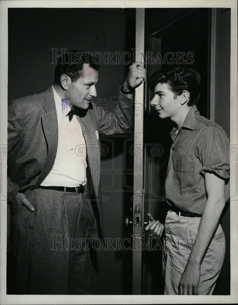 1957 John Walsh American Television Actor - Historic Images