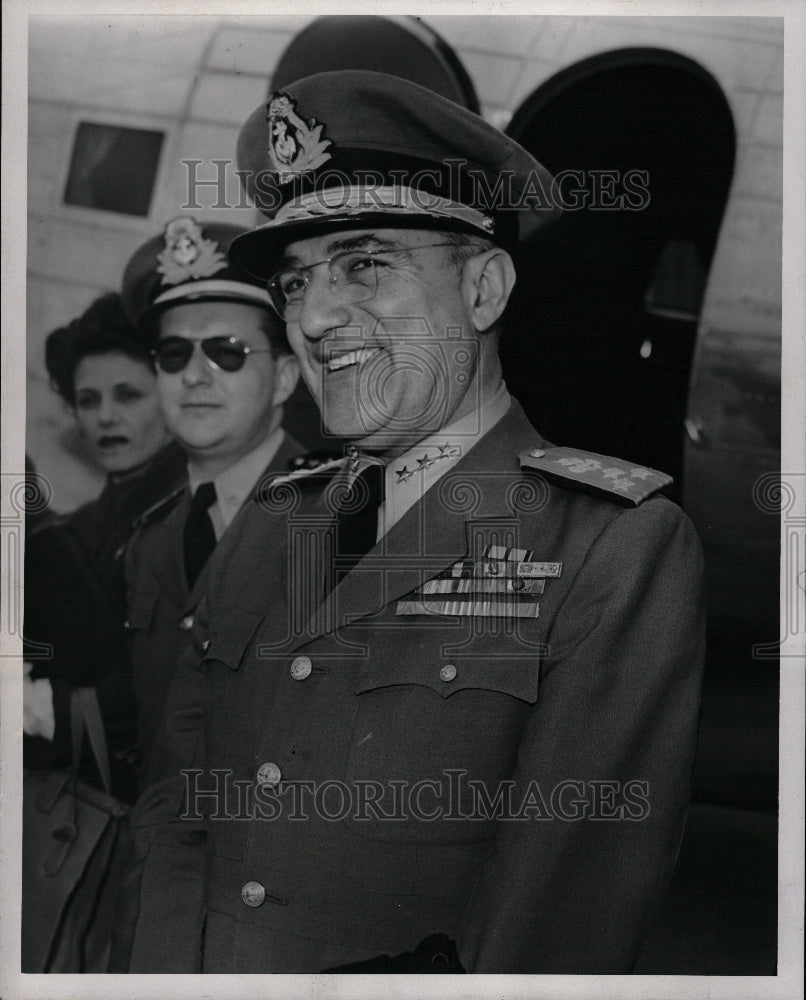 1946 Vice Adm Jorge Martins Brazil Marine - Historic Images