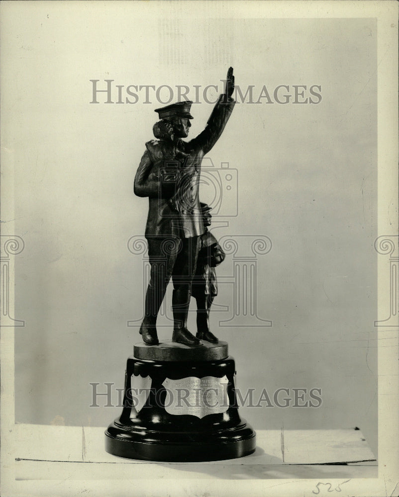 1935 News Traffic Safety Trophy - Historic Images
