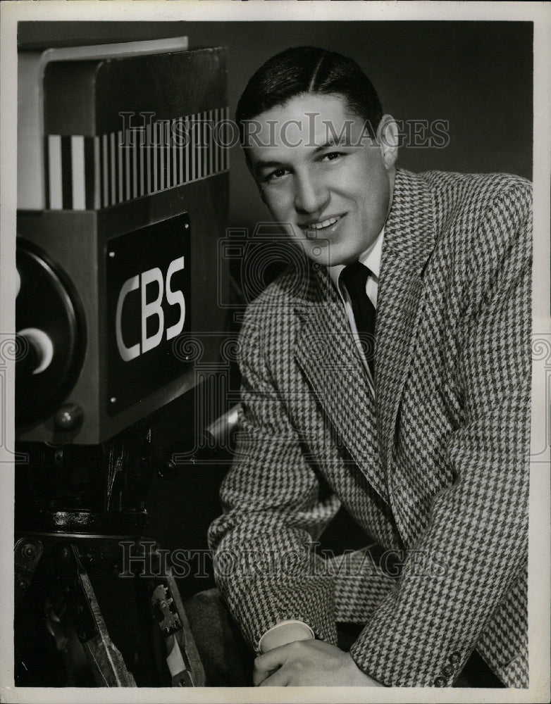 1953 CBS Correspondent Mike Wallace - Historic Images