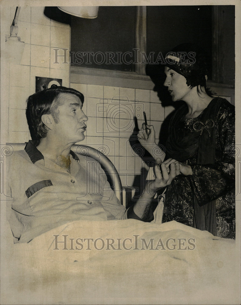 1972 National Health Nurse Norton&#39;s Affair - Historic Images