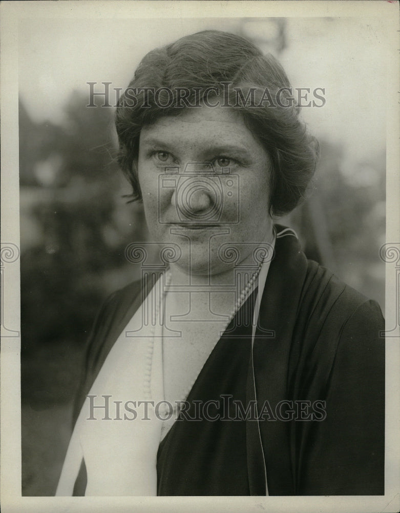 1927 Wife Of Michigan's Youngest Governor - Historic Images
