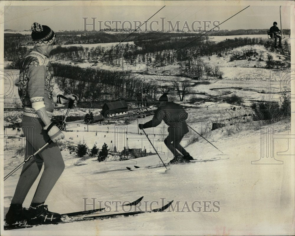 1972 Midwest areas fine for the casual skie - Historic Images