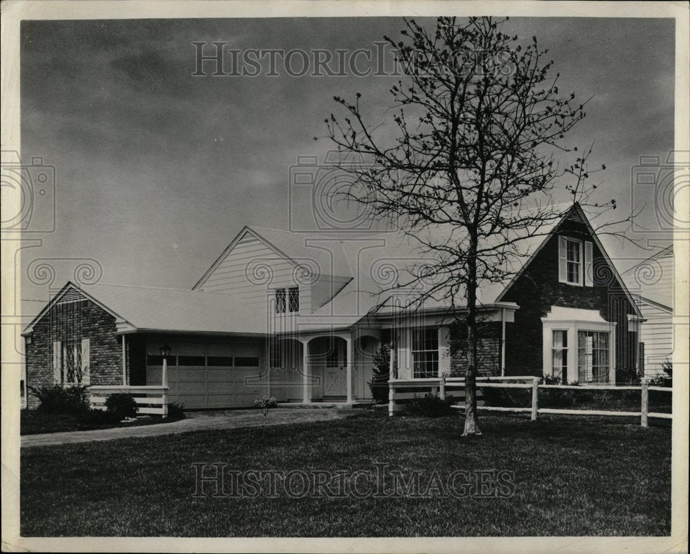 1962 Homes Types Cape Cod Kitchen Bedrooms - Historic Images