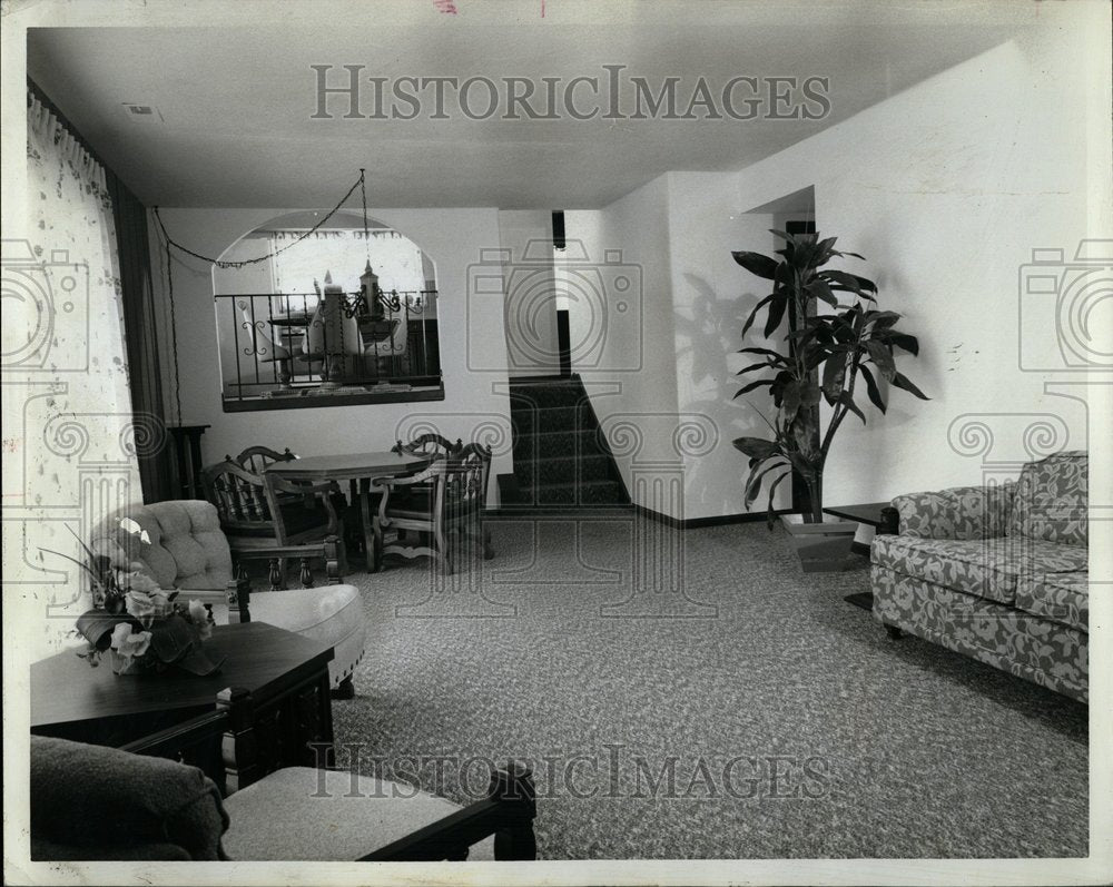 1971 Split Level Type Design House Home - Historic Images