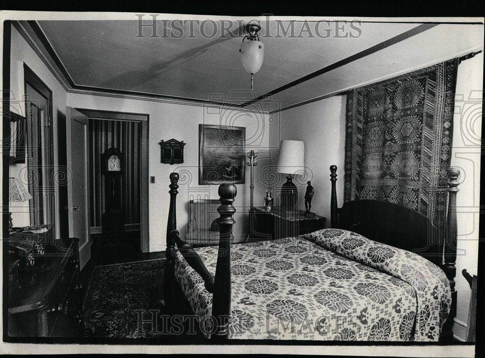 1973 Traditional Architecture Bed Room Four - Historic Images