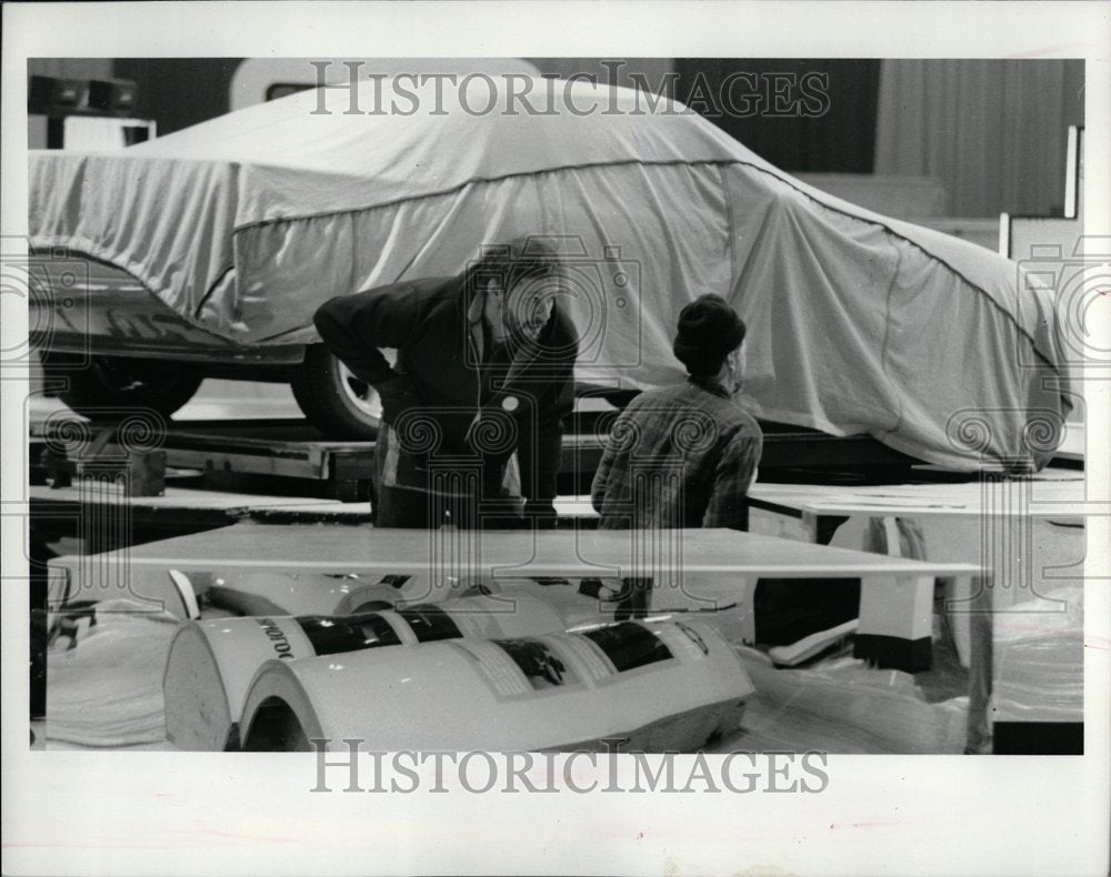 1990 Chicago Auto Show David Jakush Geo - Historic Images