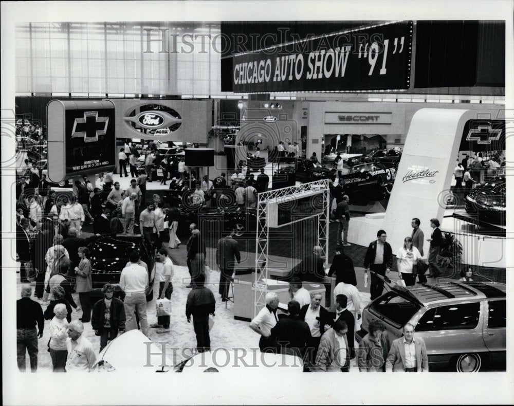 1991 Chicago Auto Show McCormick Cars - Historic Images