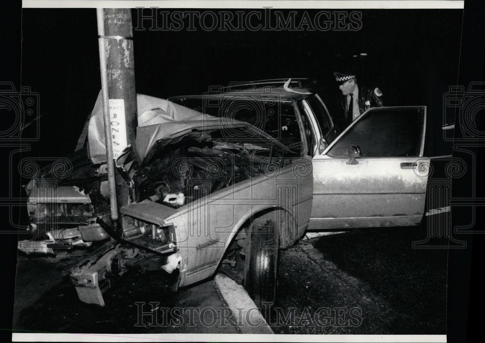 1992 Accident Effect South Side Wednesday - Historic Images