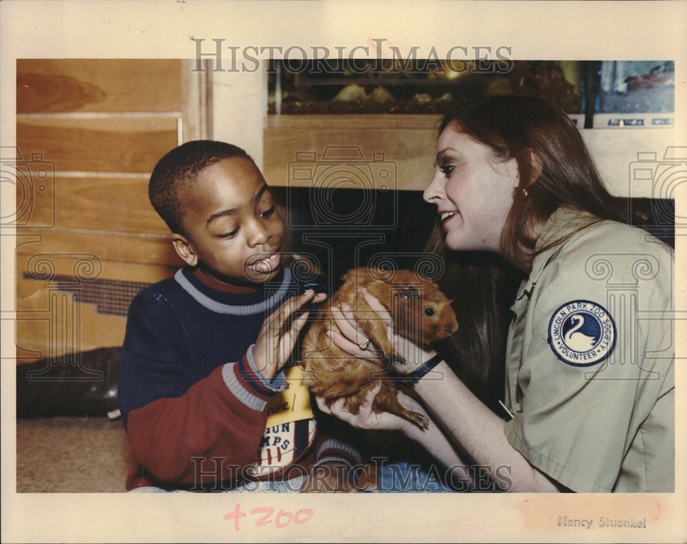 1991 Lincoln Park Zoo Acre One Guinea Seed - Historic Images