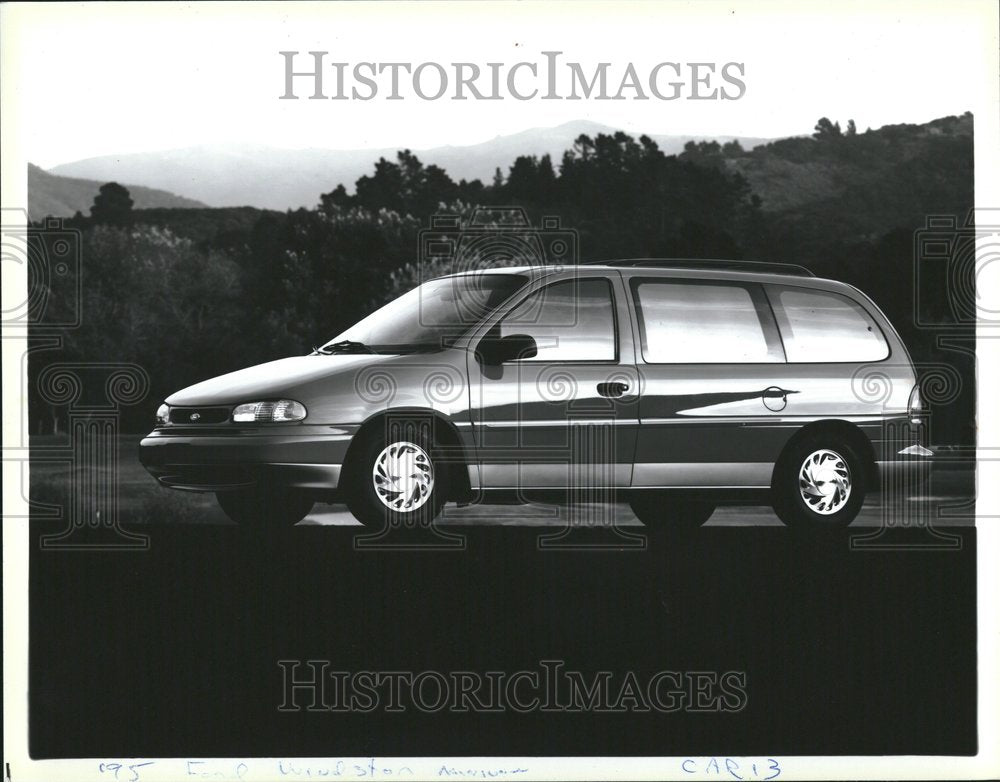 1995 Ford Windstar Minivan Auto Types Car - Historic Images