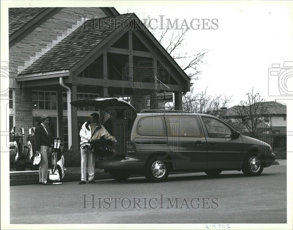 1994 Ford Windstar Minivan Soccer Kids - Historic Images