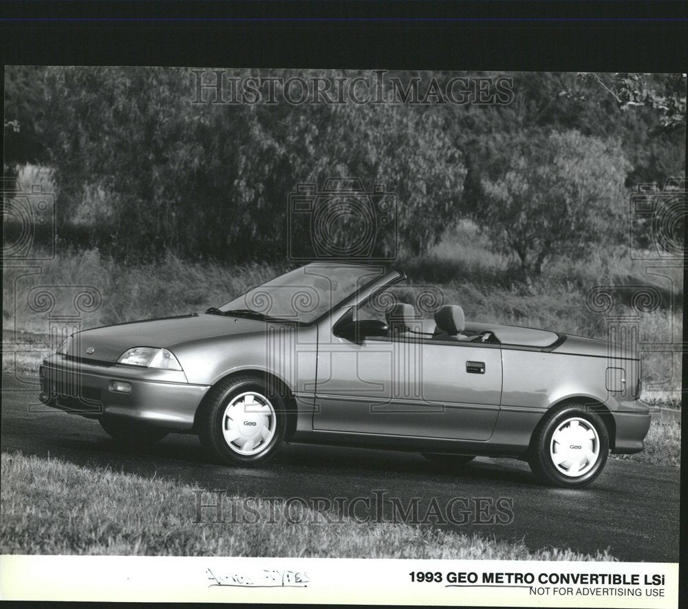 1993 GEO Metro Convertible LSi Suzuk Cultus - Historic Images