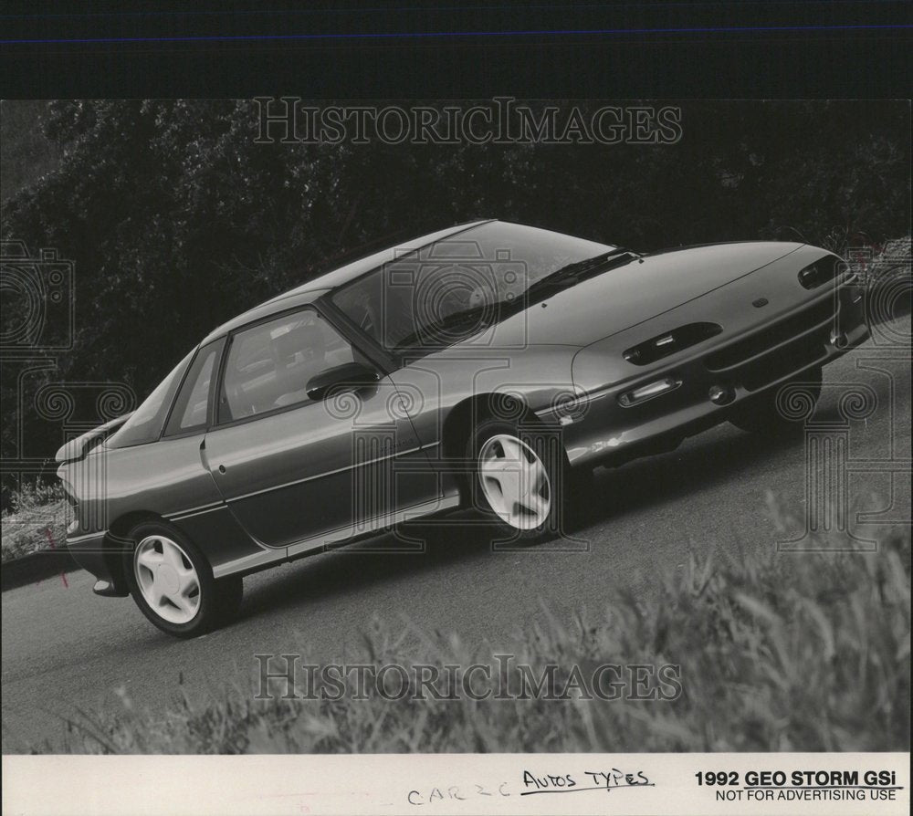 1991 Geo Storm GSi Car Model Automobile - Historic Images