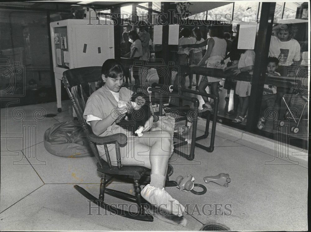 1991 Diana Tom Magadi Lincoln Park Zoo Cubs - Historic Images