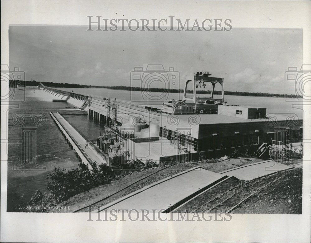 1938 Power Development Delayed Wmeelar Dams - Historic Images