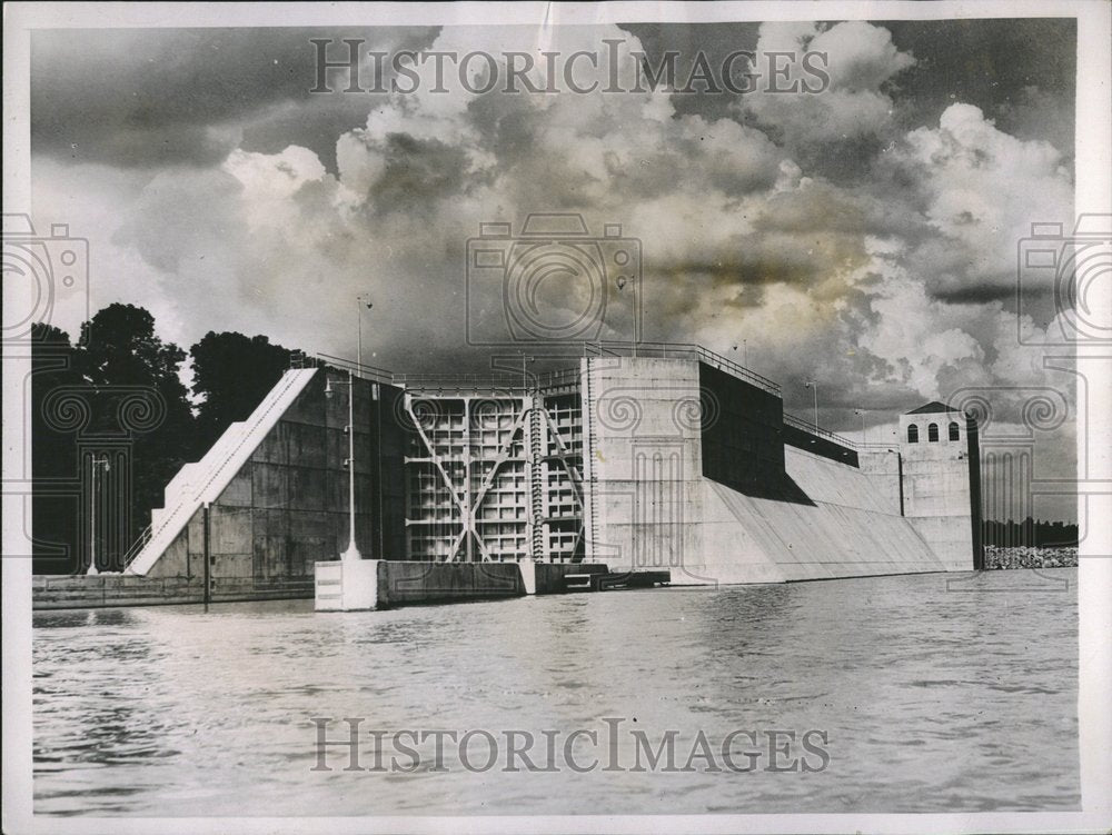 1935 Wheeler Dam Built Army Engineers TVA - Historic Images