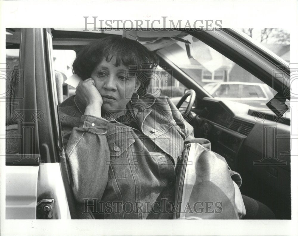 1992 Thelma Powell Shooting Murder Detroit - Historic Images