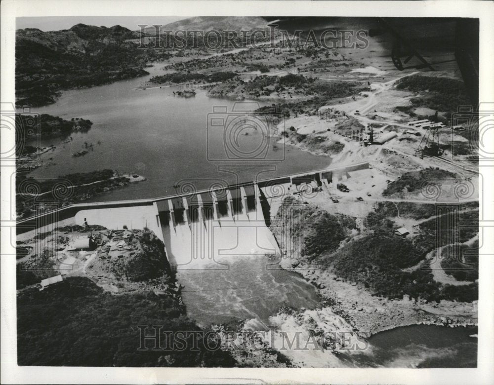 1959 Fifth November Dam Rio Lempa Salvador - Historic Images