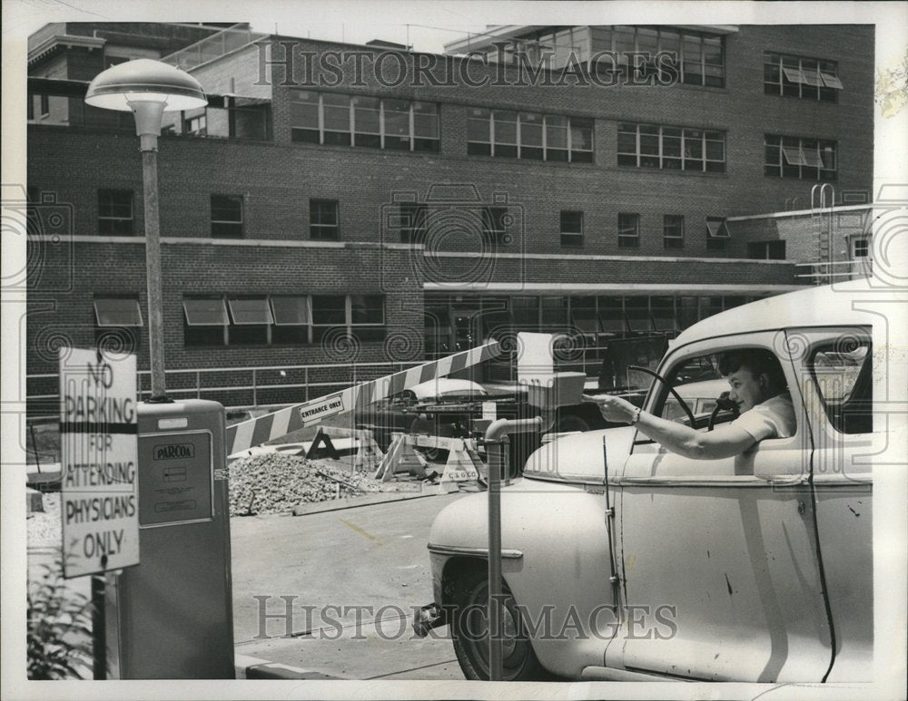 1955 Children&#39;s Hospital Automated Parking - Historic Images