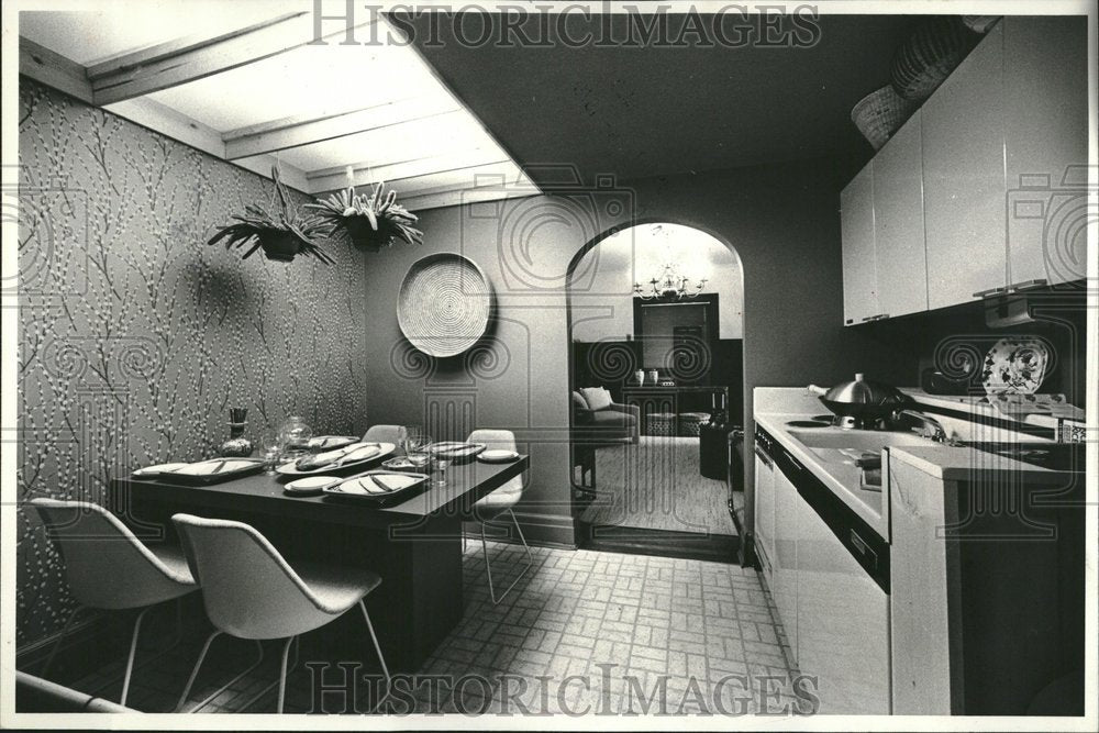 1978 House Mudelein College Garden Floor - Historic Images