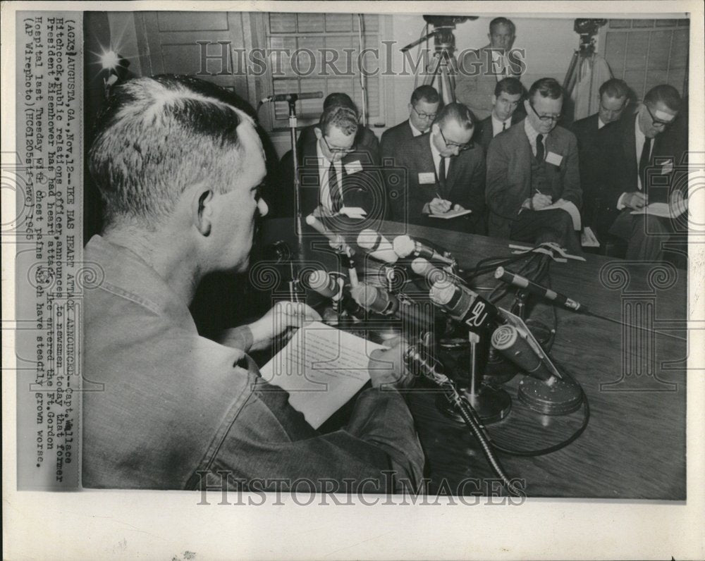 1965 President Eisenhower Heart Attack News - Historic Images