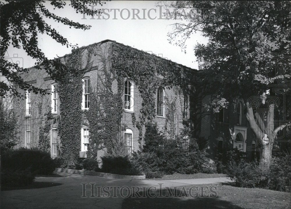 1965 Press PhotoUniversities Valparaiso Herctage Hall - Historic Images