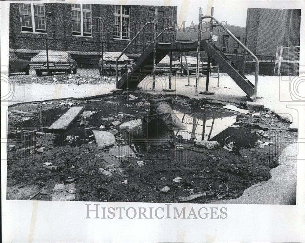 1976 Olivet Community Center Vandal Story - Historic Images