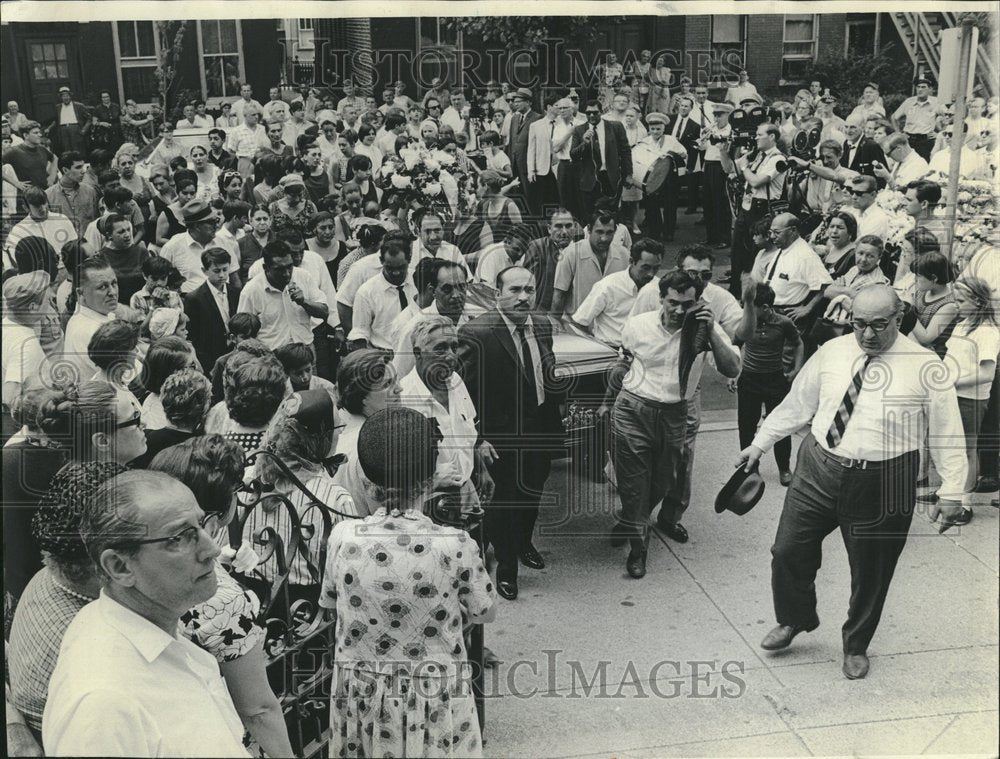 1968 Casket King George Orthodox Wood Saint - Historic Images