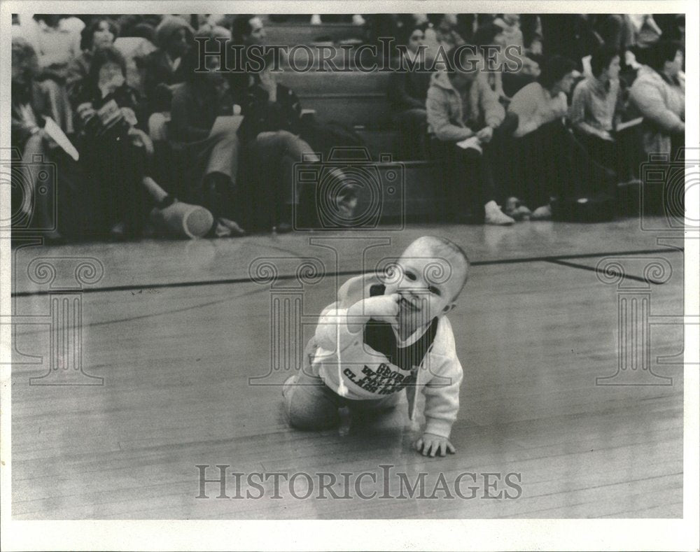 1985 michael apperson basketball george - Historic Images