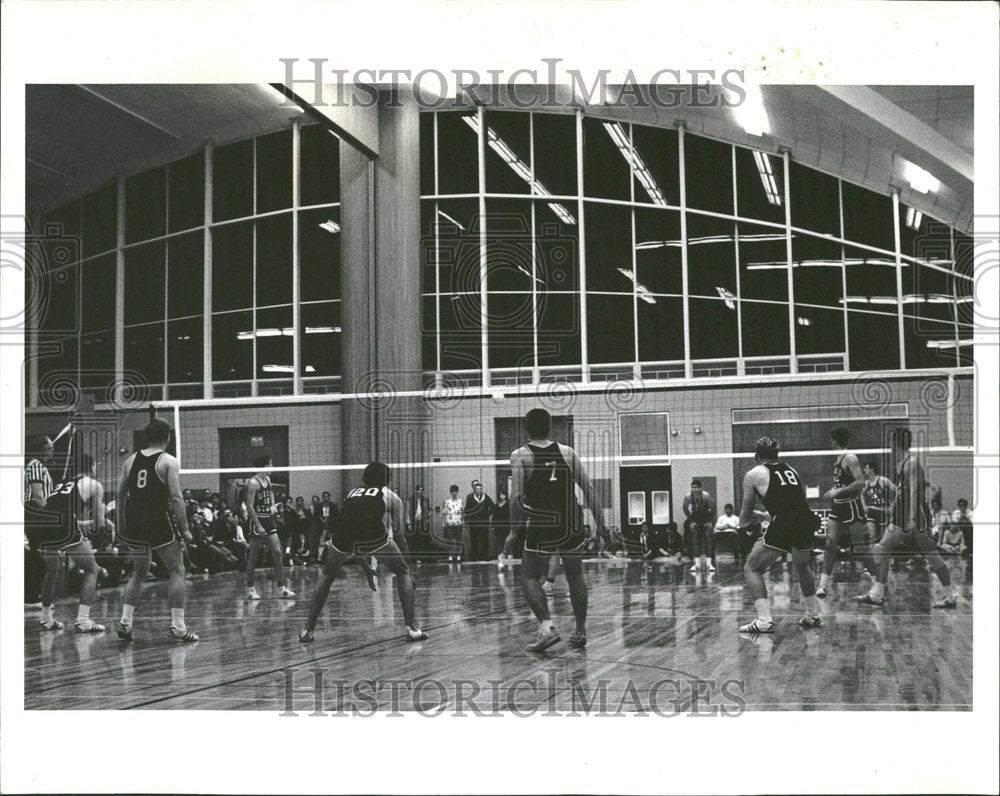 1967 George Williams College Volleyball - Historic Images