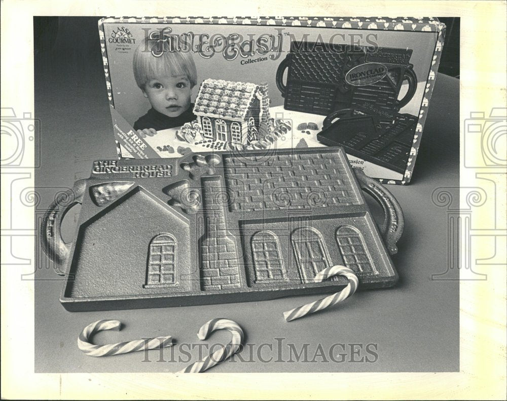 1987 Gingerbread Food Morning Breakfast - Historic Images