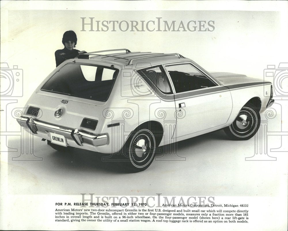 1970 American Motors Automobiles Gremlin - Historic Images