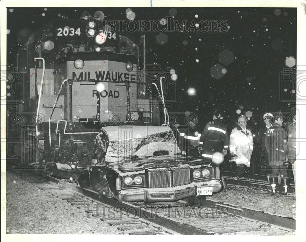 1982 Chicago Area Train Accidents Cleveland - Historic Images