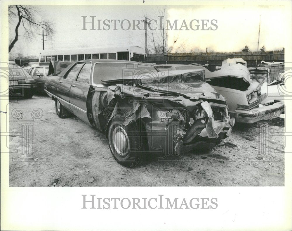 1983 Auto Accidents Chicago Area - Historic Images