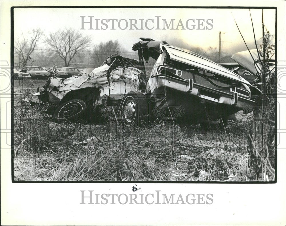 1983 Larry Jackson Harvey IL Car Accident - Historic Images