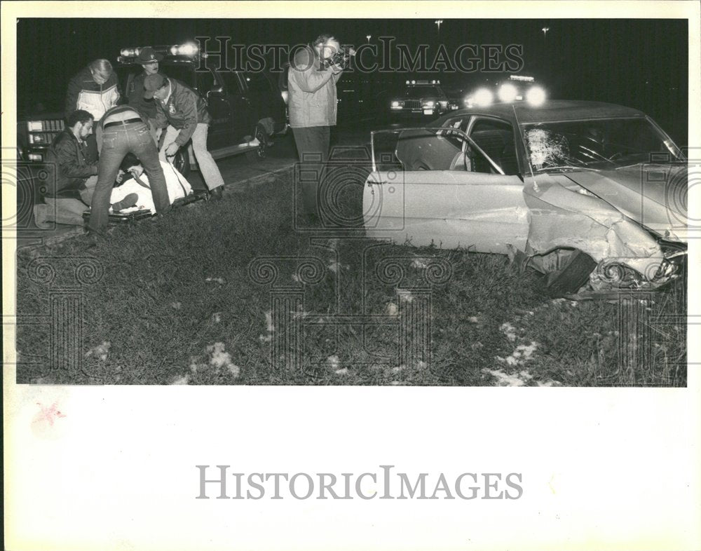 1984 Calumet Exp Auto Accident Chicago Area - Historic Images