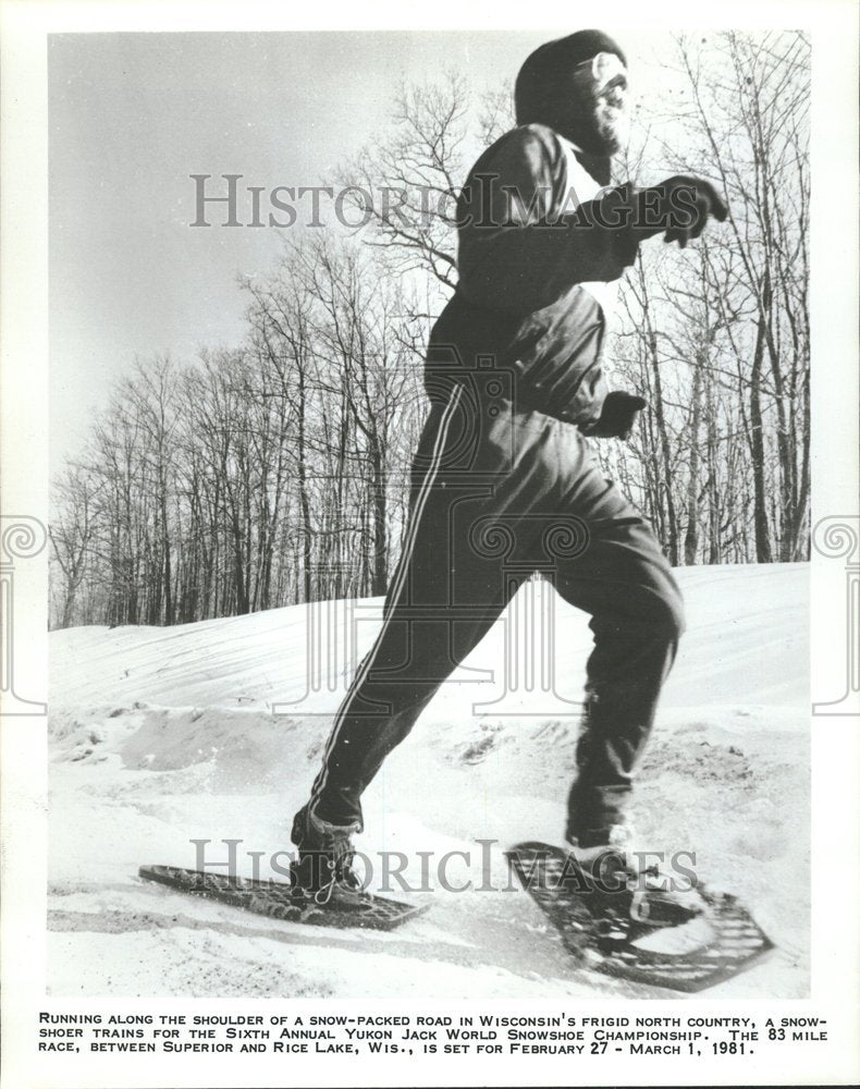 1981 Snowshoes - Historic Images