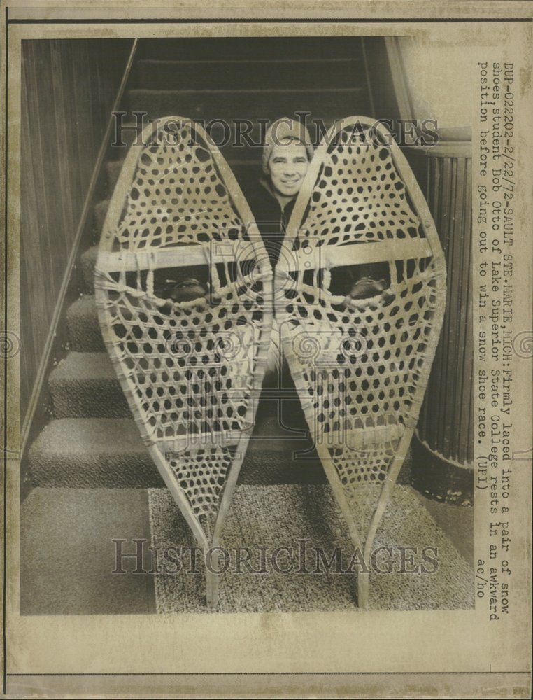 1972 Snowshoes - Historic Images