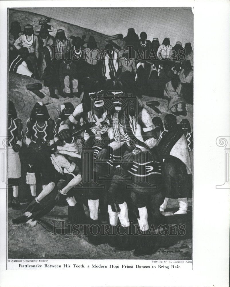 1951 Rain dances to protect harvest - Historic Images