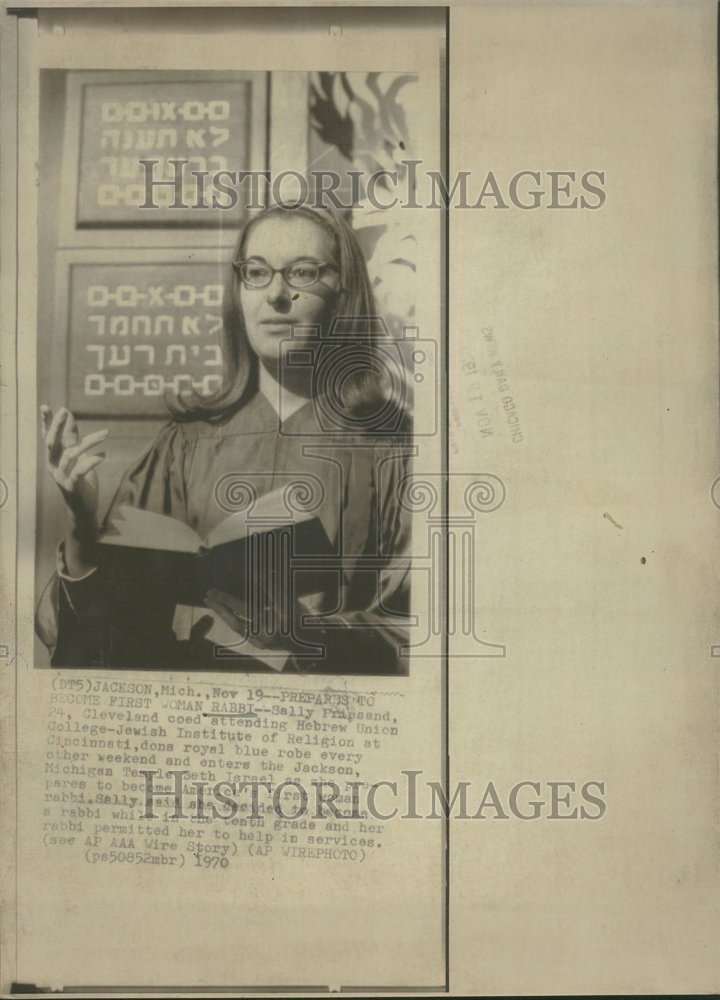 1970 Rabbi Sally Prapaan  teacher - Historic Images