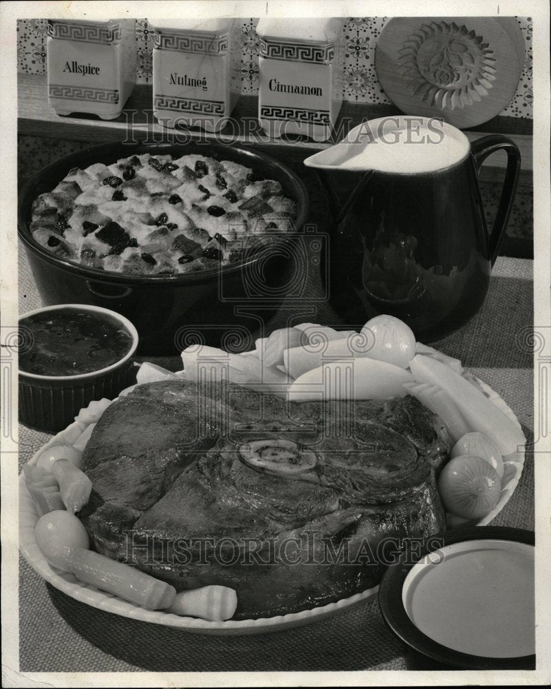 1968 Country Style Pot Roast Dinner - Historic Images