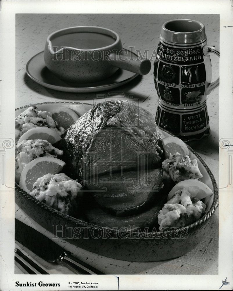 1970  German style Pot Roast - Historic Images