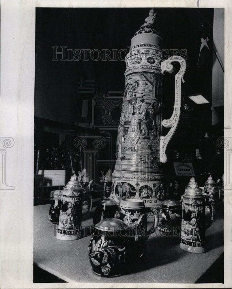 1968 Handmade Beer Stein - Historic Images